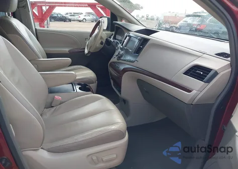 2011 Toyota Sienna Limited V6 from USA, damaged, VIN 5TDYK3DC4BS030671